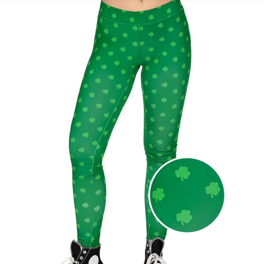 St Patrick’s Clover / Shamrock Tipsy Elves Leggings